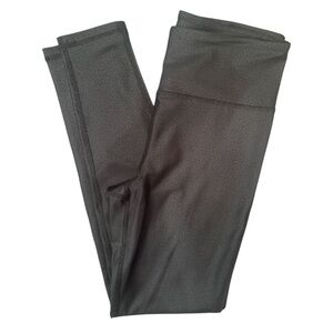 Mono B Leggings Black & small print-Athletic Casual Neutral Normcore Sz Medium